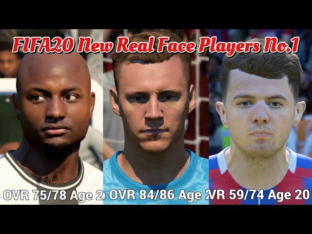 FIFA20 New Real Face Players No.1