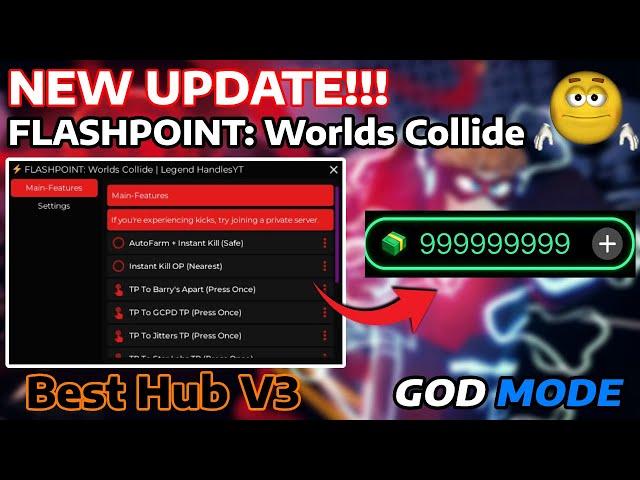 FLASHPOINT: Worlds Collide Script GUI Hack | Kill Aura, Infinite Speed, AutoFarm + More!