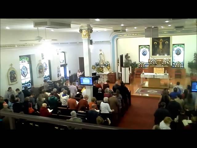 Sunday Morning with the Pastor at St Rose of Lima