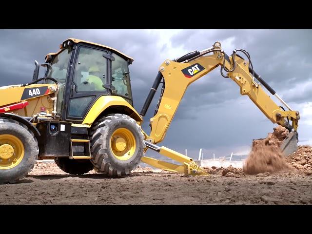 Cat® 440 and 450 Backhoe Loader Overview