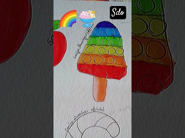  Emoji's colouring ️#sdofficial #satisfyingvideo #art