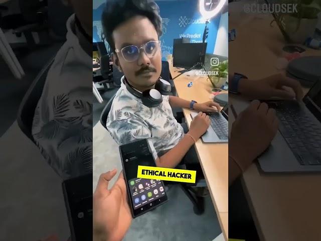 A Real Hacking  #cybersecurity #hacker #viralvideo