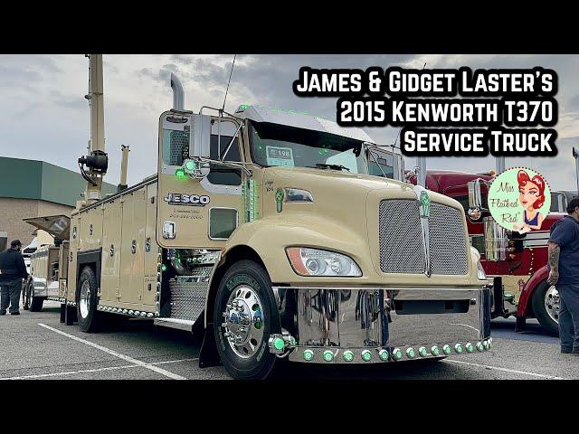 James & Gidget Laster’s 2015 Kenworth T370 Service Truck