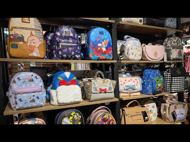 New! Disney Bags/Loungefly Mini Backpacks/BioWorld Bags inside Boxlunch & Hot Topic