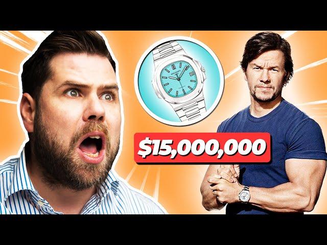 Watch Expert Reacts to Mark Wahlberg's NEW $15,000,000 Watch Collection