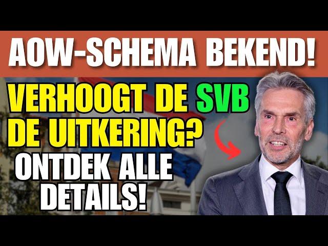 AOW-schema bekend! Verhoogt de SVB de uitkering? Ontdek alle details!