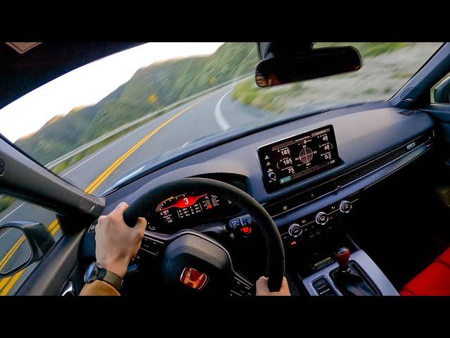 RIPPING THE CANYONS IN MY NEW FL5 CIVIC TYPE R! *Raw POV Driving*