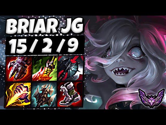 Briar vs Lee Sin [ Jungle ] Lol Korea Master Patch 25.4 