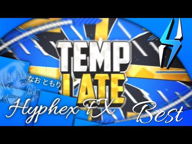 [AM] [BEST] • INSANE BLUE & YELLOW 2D INTRO • TEMPLATE • ‡Hyphex FX‡