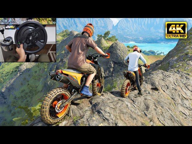 KTM 450 EXC Nighthawk Edition | OFFROAD Dirt Bike | The Crew Motorfest| Thrustmaster T300RS gameplay