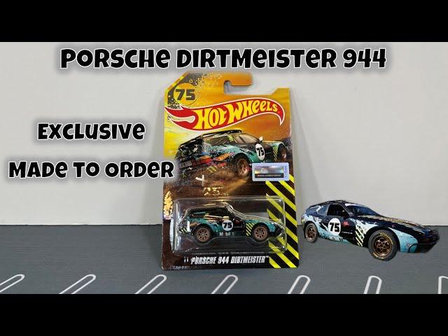 Hot Wheels Porsche Dirtmeister 944 #fyp #unboxing #hotwheels #porsche