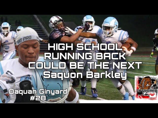 This High School Running Back Might Be The Next SAQUON BARKLEY Eastern High School Vs Mckinley Tech