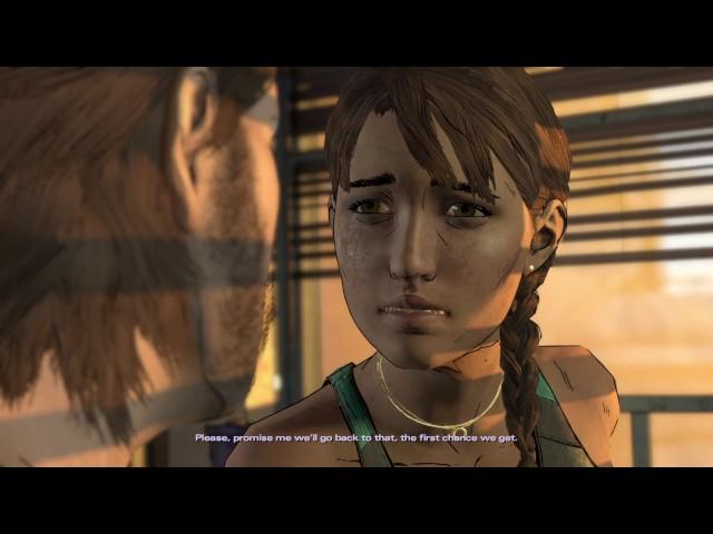 The Walking Dead: A New Frontier episode 3: seeing Kate in the hospital