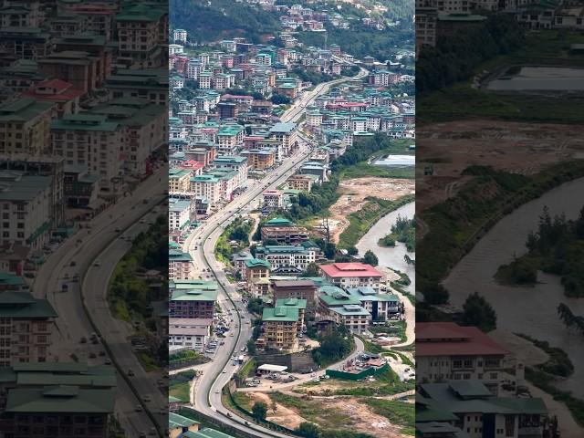 Thimphu city  #travel #thimphu #bhutan #asia #himalayas #city