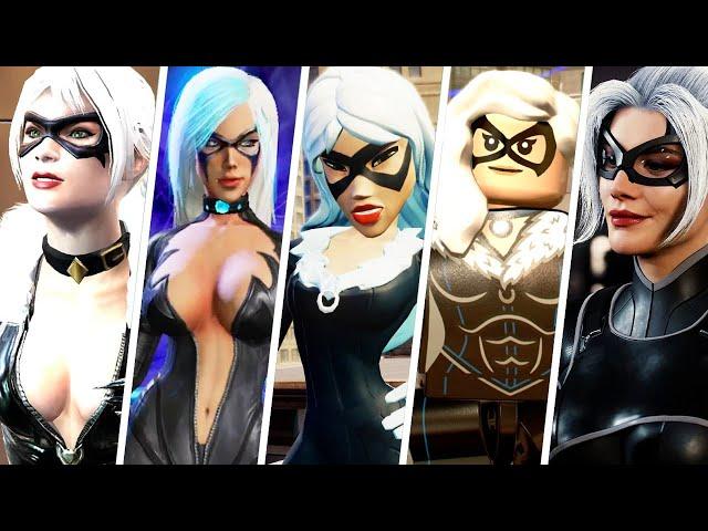 Black Cat Evolution in Spider-Man Games