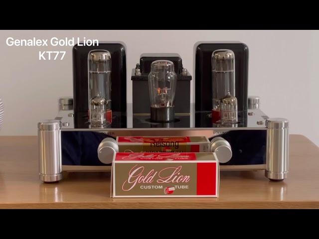 Electro Harmonix 6CA7 v Genalex Gold Lion KT77 vacuum tubes sound comparison on Reisong A10