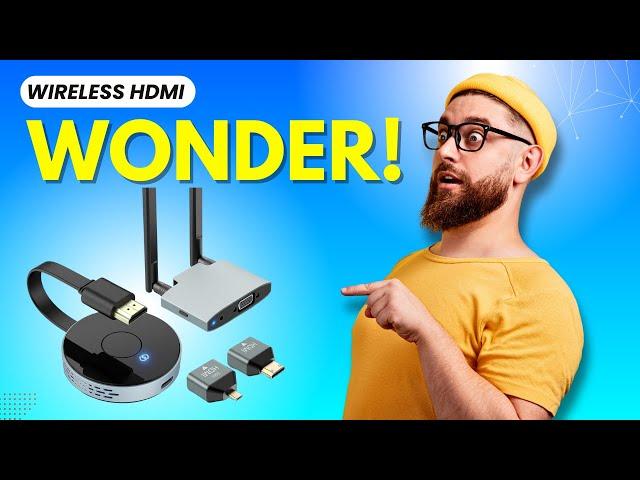 The Best BUDGET Wireless HDMI Transmitter | Top 5 4k Wireless HDMI Receiver | Wireless HDMI Kit 2025