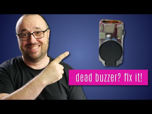 How to fix a dead model finder buzzer