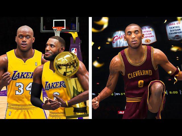 I Swapped Lebron and Kobe's Careers