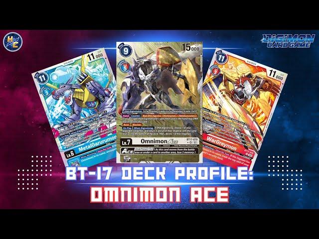 MIRACULOUS KNIGHT! BT-17 Omnimon Ace Deck Profile ft. Justin