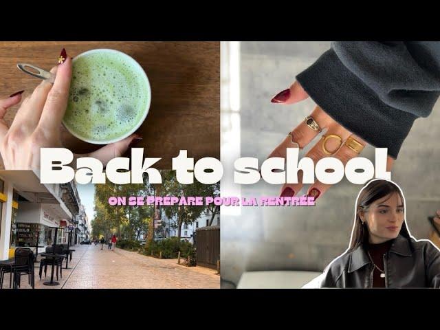 Back to school - on se prépare pour la rentrée