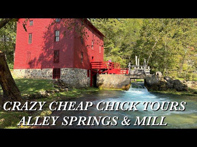 Crazy Cheap Chick Tours Alley Springs & Mill. It’s Beautiful!