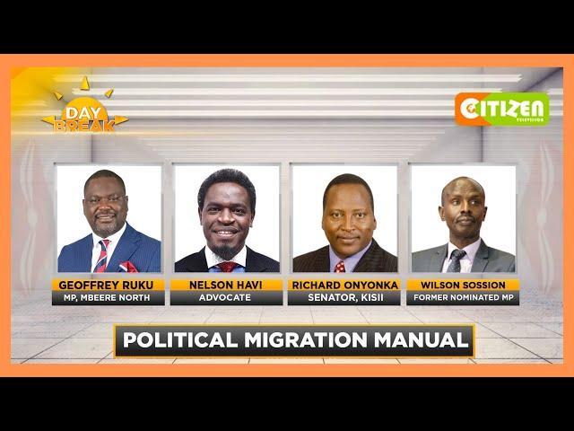 DAY BREAK | The political migration manual