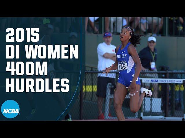 Women's 400m hurdles - 2015 NCAA outdoor track and field championships