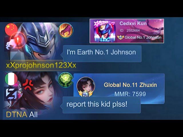 PRANK EARTH NO. 1 JOHNSON!!(Then showing my real badge)