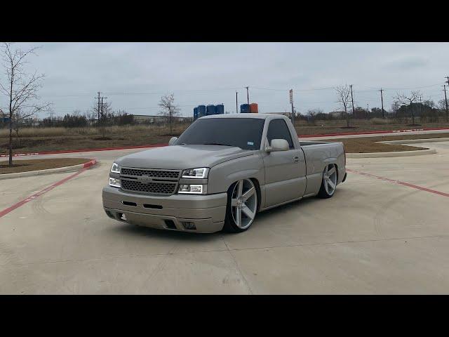 2004 Chevy Silverado on a 6/12 drop