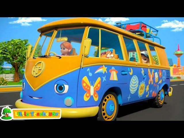 Wheels on the Bus - Sing Along Rhyme & More Vehicles Songs for Kids