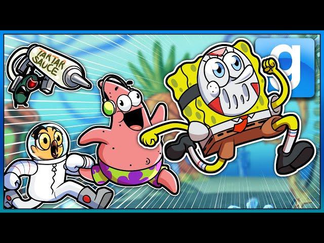 PROP HUNT IS BACK! (Spongebob Edition) GMOD  with @VanossGaming @DaithiDeNogla @Terroriser @Moo