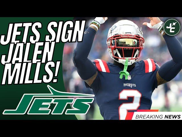 BREAKING: New York Jets SIGN Jalen Mills! | NY Jets Upgrade The Safety Room