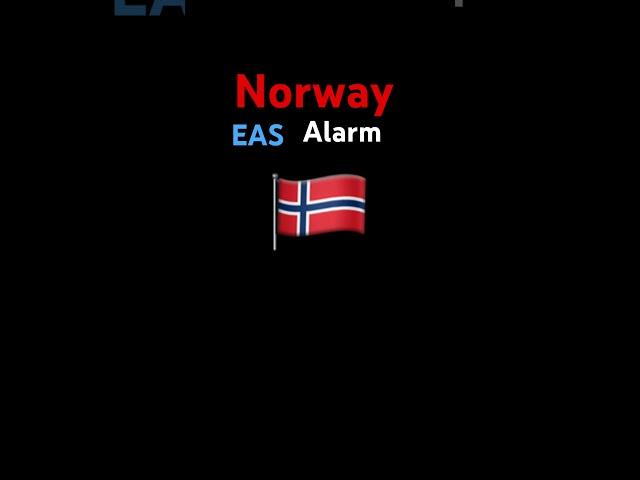 This is the Norway EAS ￼Alarm ￼