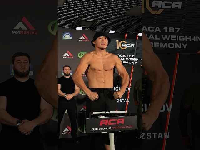 Кыргыз против Русского на АСА в Москве #mma #aca