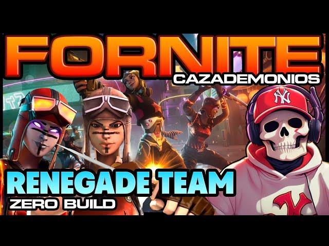 Fornite || Team Raider || Cazademonios ||