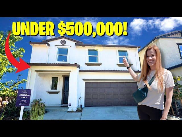 We Found The MOST Affordable New Construction Homes For Sale In SACRAMENTO CALIFORNIA [UNDER $500k]