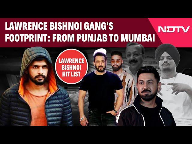 Lawrence Bishnoi Hit List | Lawrence Bishnoi Gang's Footprint: From Punjab To Mumbai