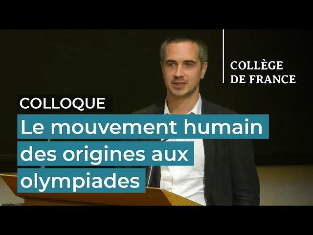 Le mouvement humain des origines aux olympiades (21) - Jean-Jacques Hublin (2023-2024)