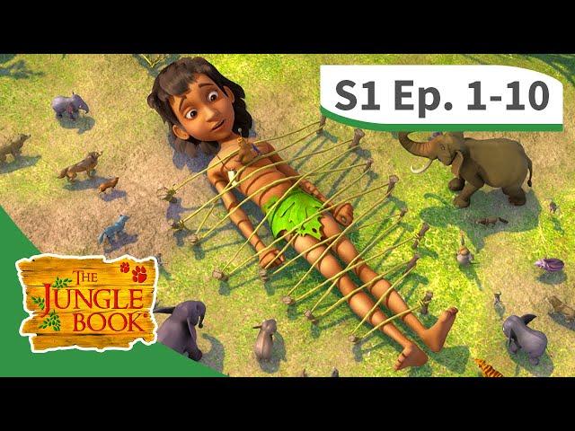 The Jungle Book  Season 1  FULL Episodes 1 - 10  2  HOURS MIX