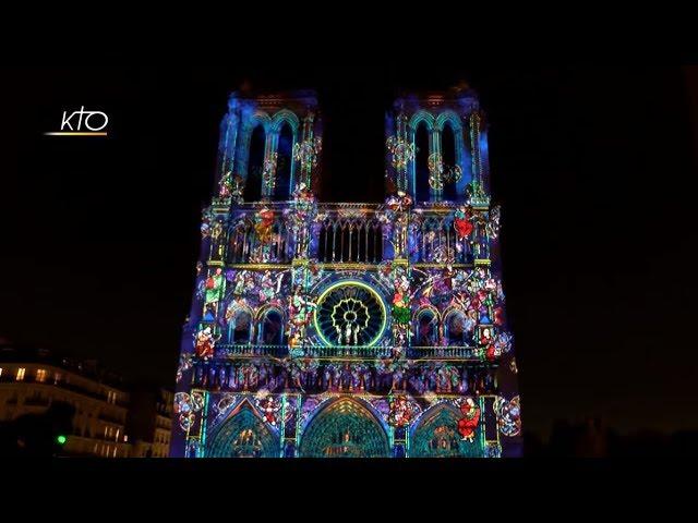 Spectacle à Notre-Dame de Paris : la Dame de Coeur