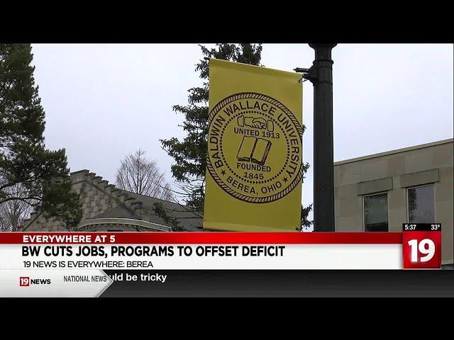 Baldwin Wallace University to cut dozens of programs and staff to balance books