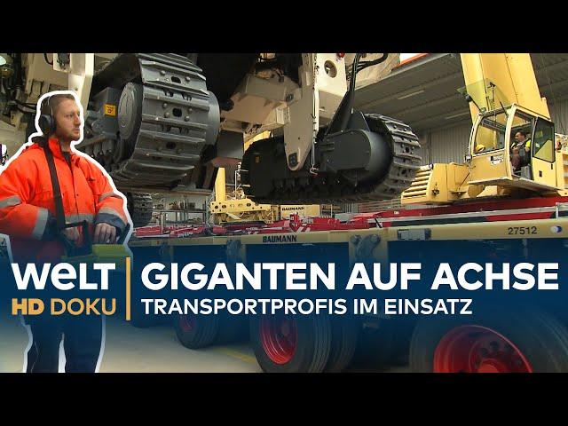 GIGANTEN auf Achse - TRANSPORTPROFIS im Einsatz | HD Doku