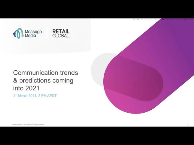 Communication trends & predictions coming in 2021