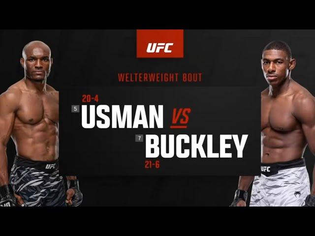 UFC Fight Night: Kamaru Usman vs Joaquin Buckley Highlights
