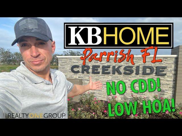 CREEKSIDE by KB Home No CDD New Construction Community in Parrish FL Tour