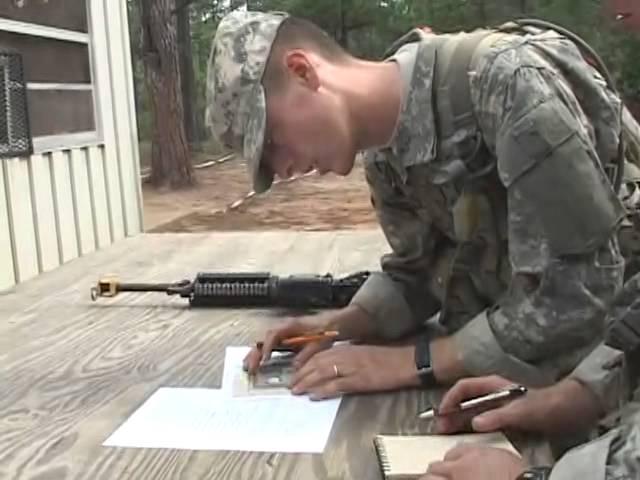 Basic Training: The Making of a Soldier, Land Navigation