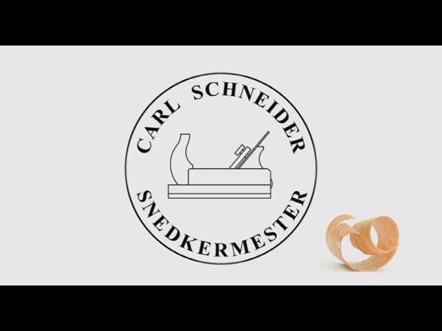 Portræt af Snedkermester Carl Schneider