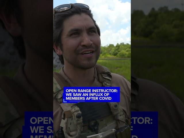Open Range instructor: We saw an influx of members after COVID
