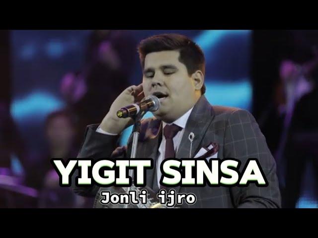 Bekzod Haqqiyev - Yigit sinsa (Jonli ijro) @boynazarovtv